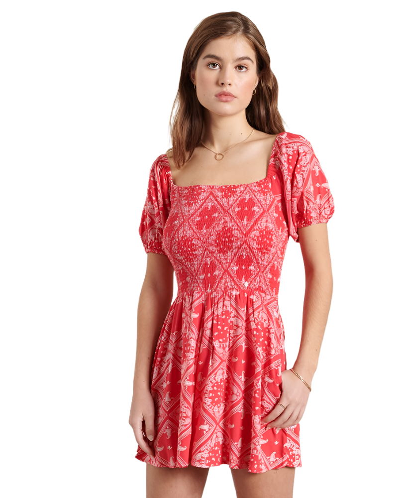 Stacked Flame Women Bodycon Multicolor Dress