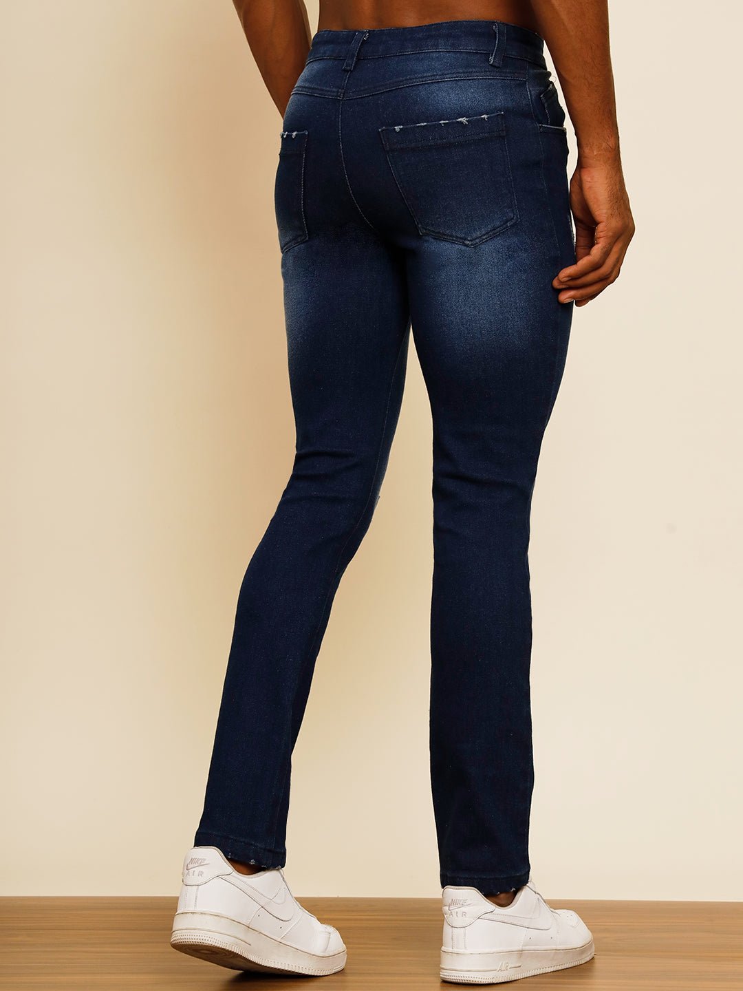 TANDUL MEN Regular Mid Rise Blue Jeans