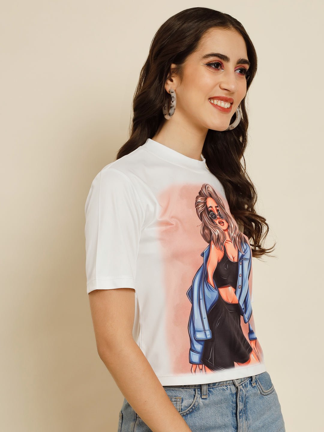 TANDUL Casual Printed Women Multicolor Top