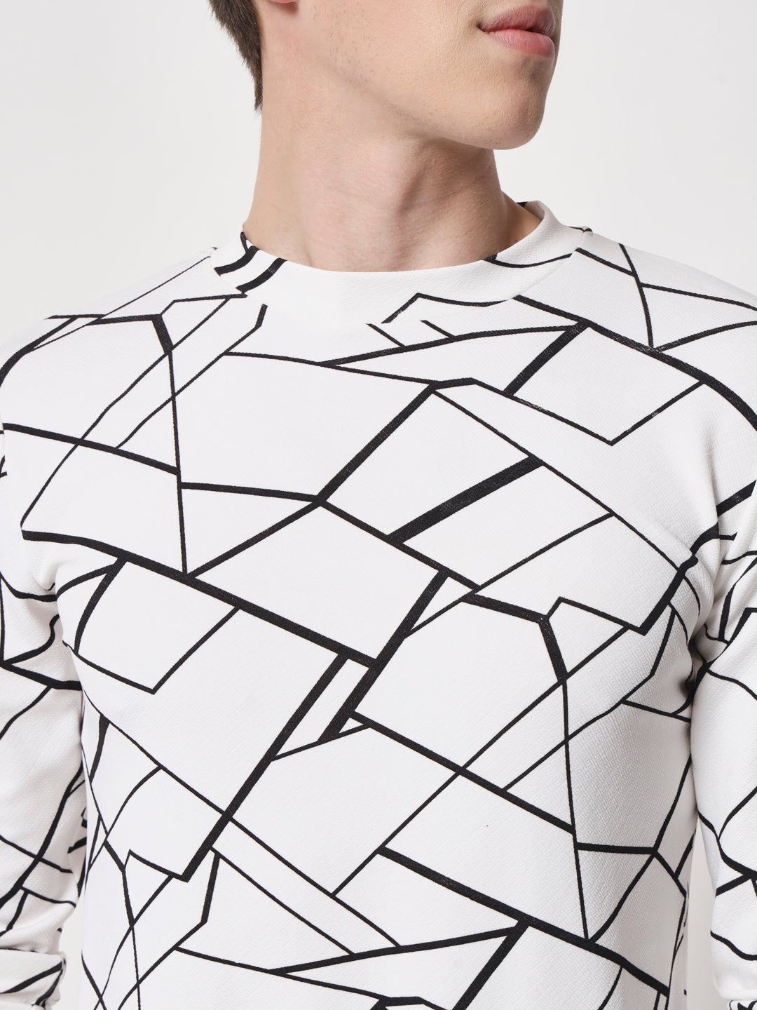 TANDUL Men Printed Round Neck Multicolor T-Shirt