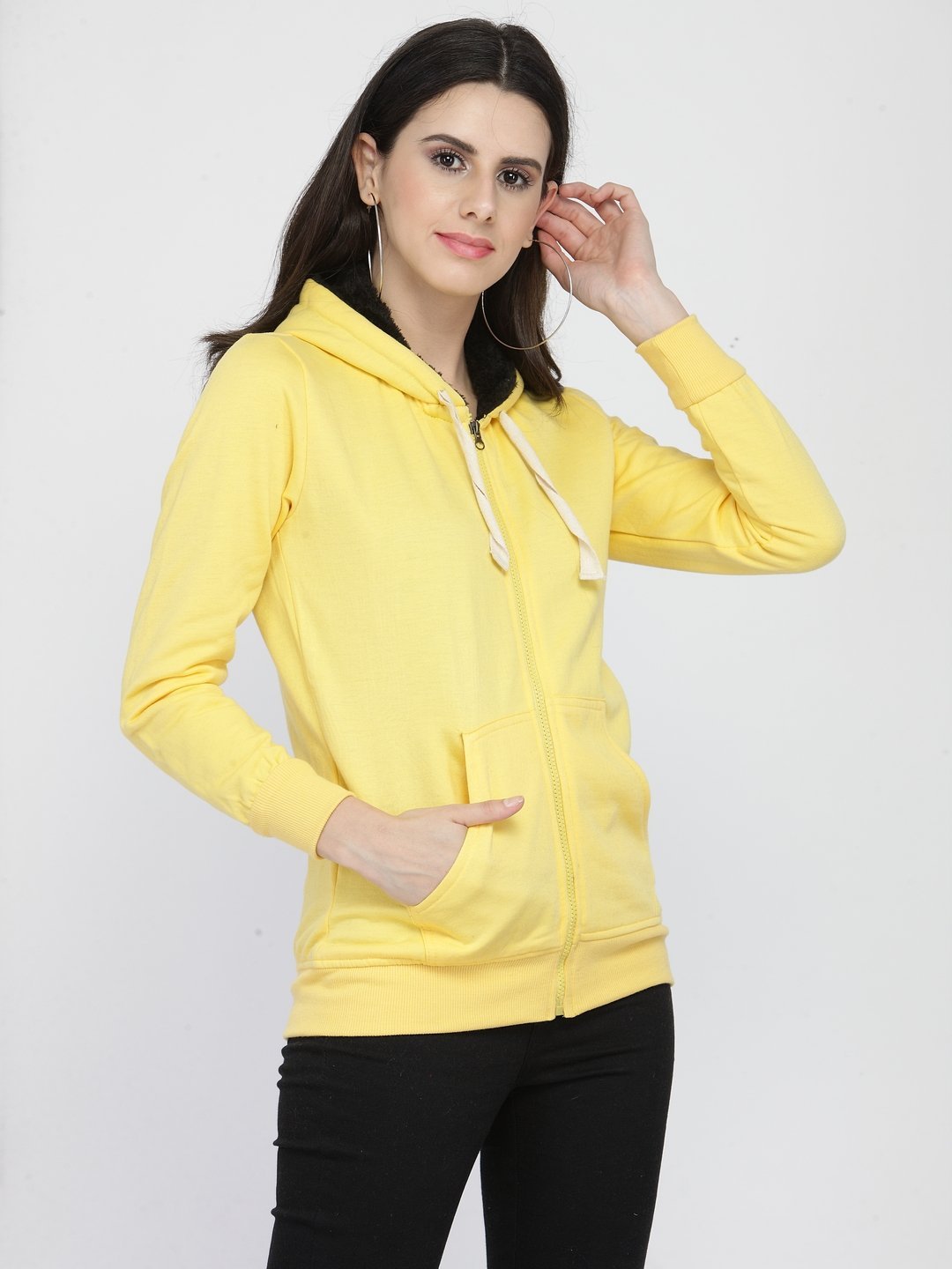 ZARVEY Full Sleeve Solid Women Jacket