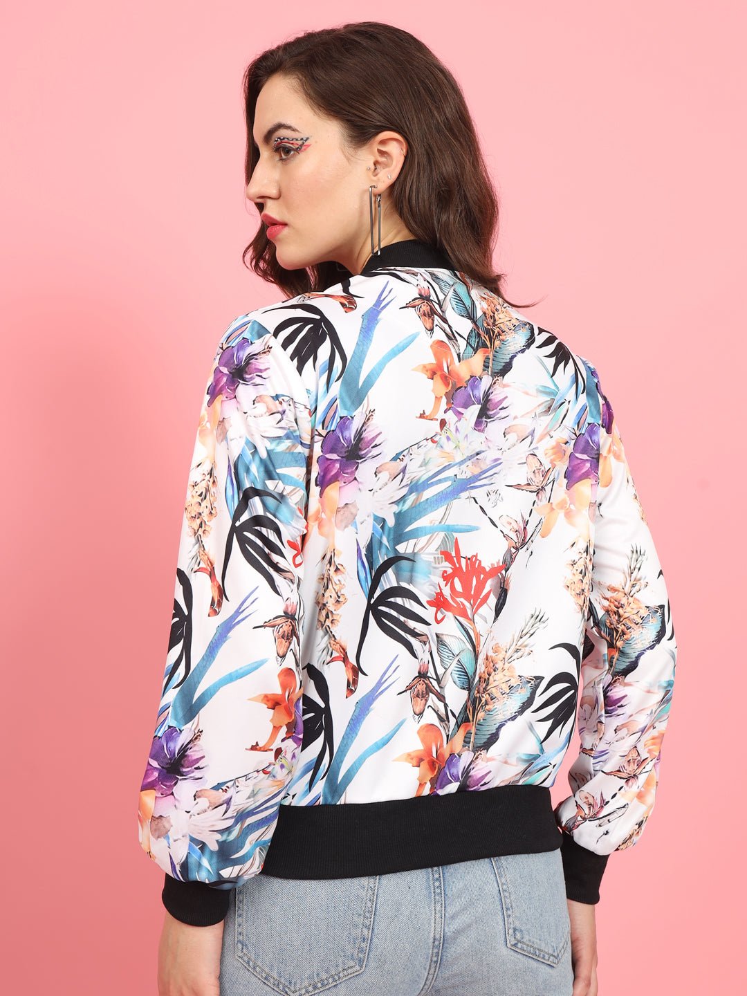 TANDUL Women Printed Casual Jacket