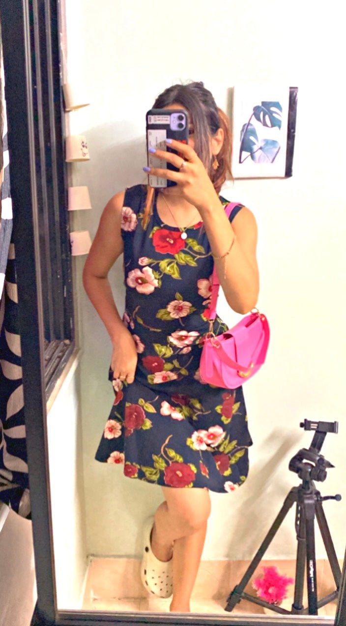 Women Bodycon Multicolor Dress