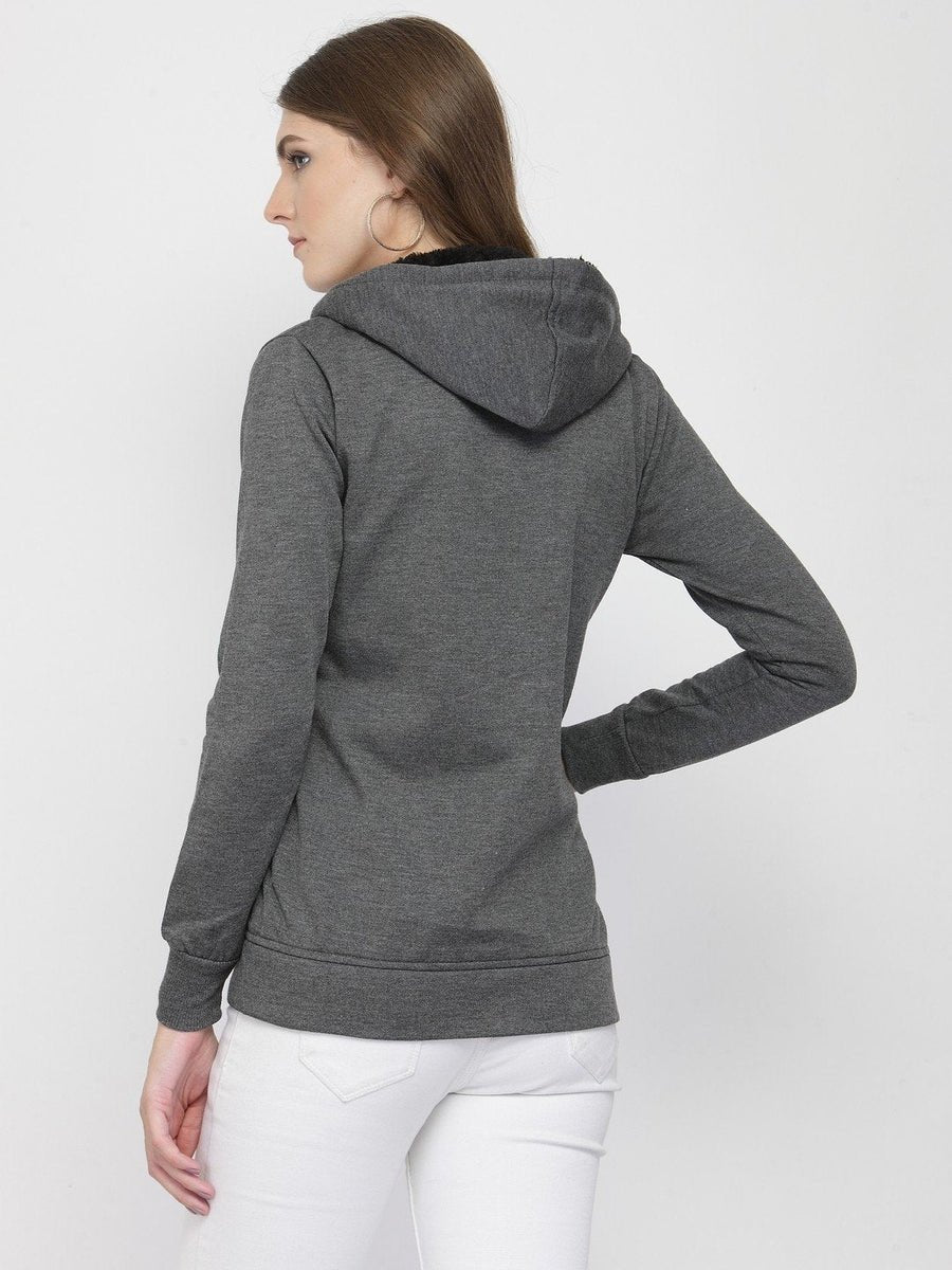 ZARVEY Full Sleeve Self Design Women Jacket