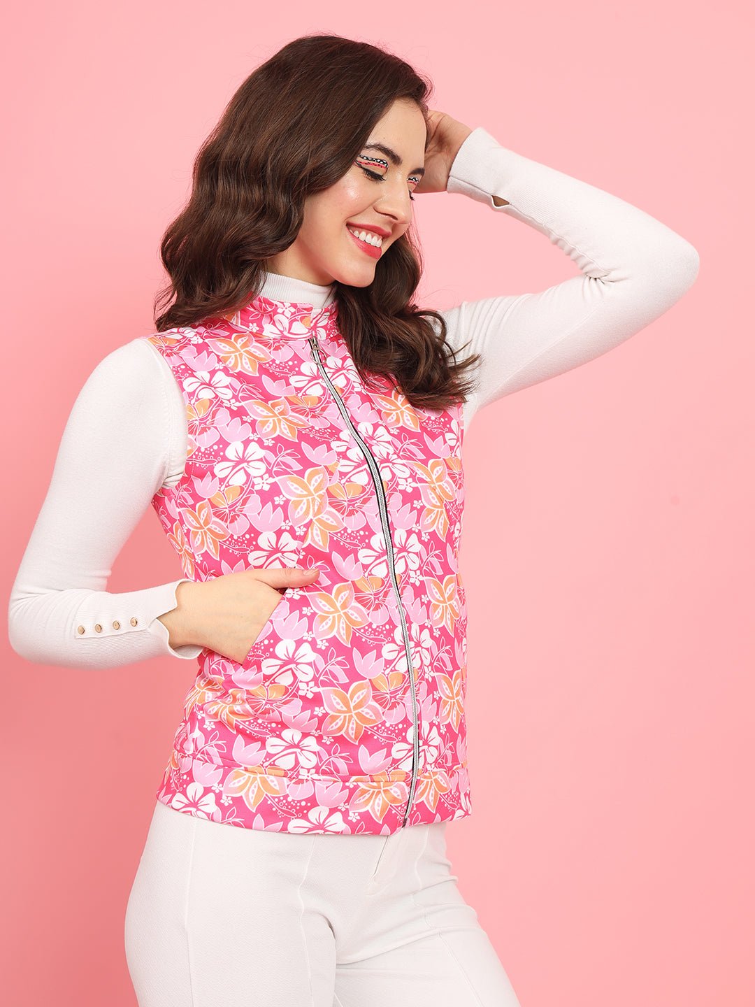 TANDUL Women Printed Casual Jacket