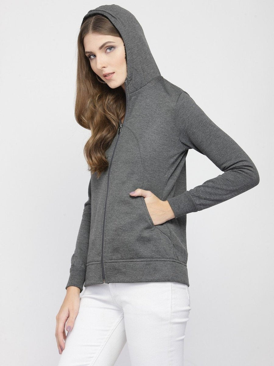 ZARVEY Full Sleeve Self Design Women Jacket