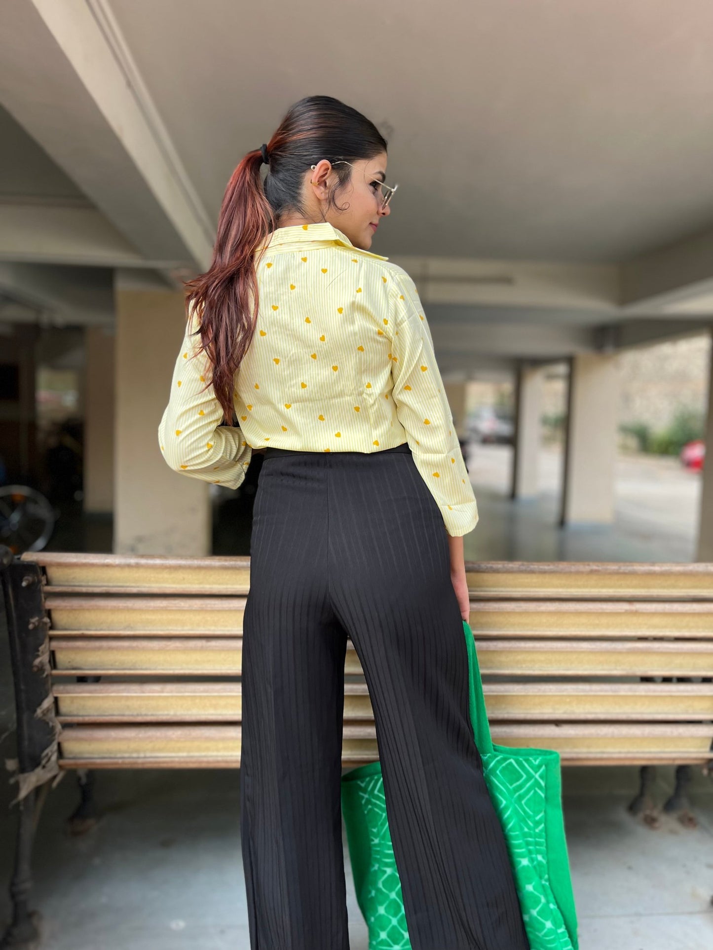 Women Regular Fit Printed Built-up Collar Casual Shirt