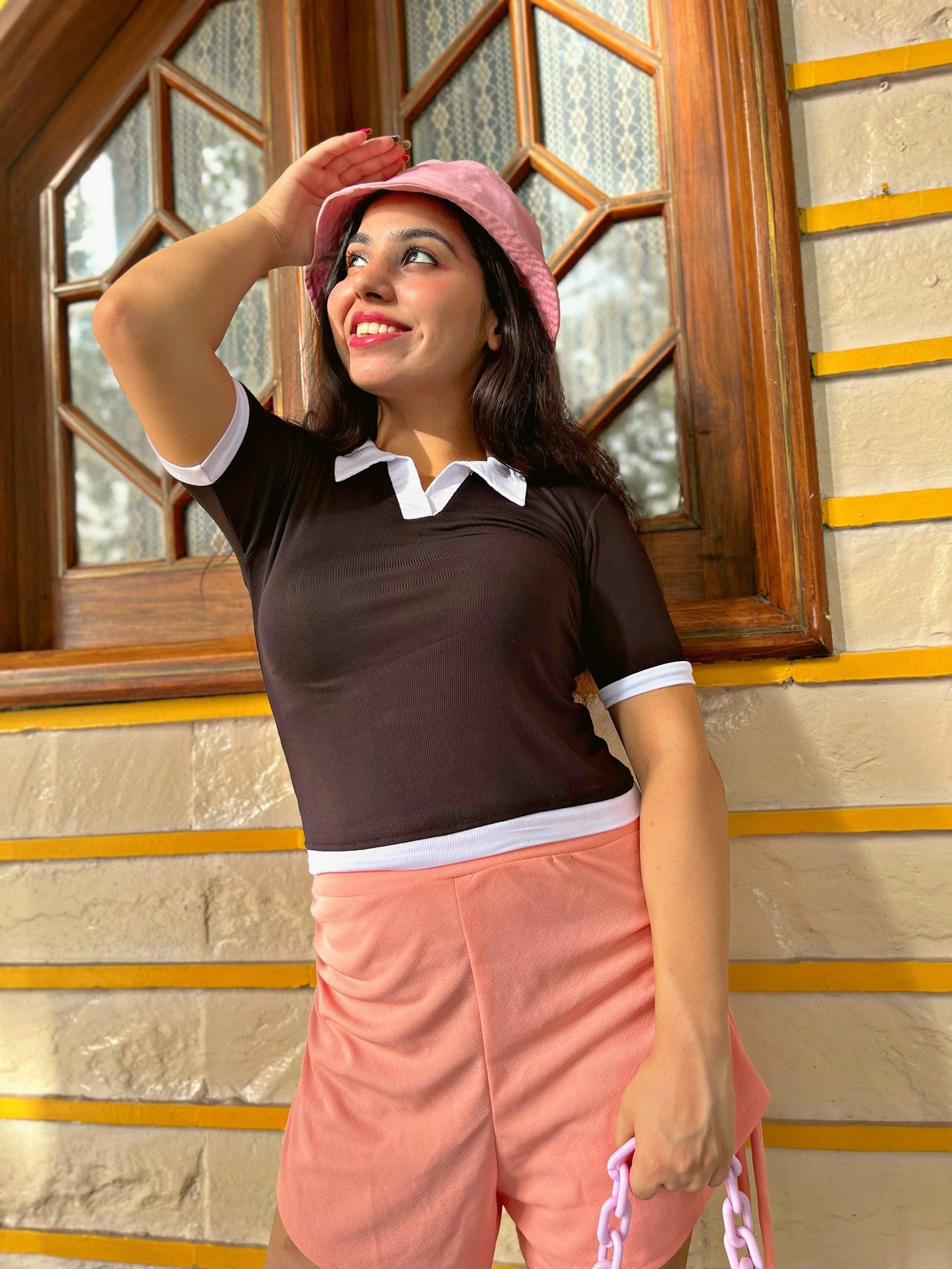 TANDUL Casual Regular Sleeves Solid Women Black Top