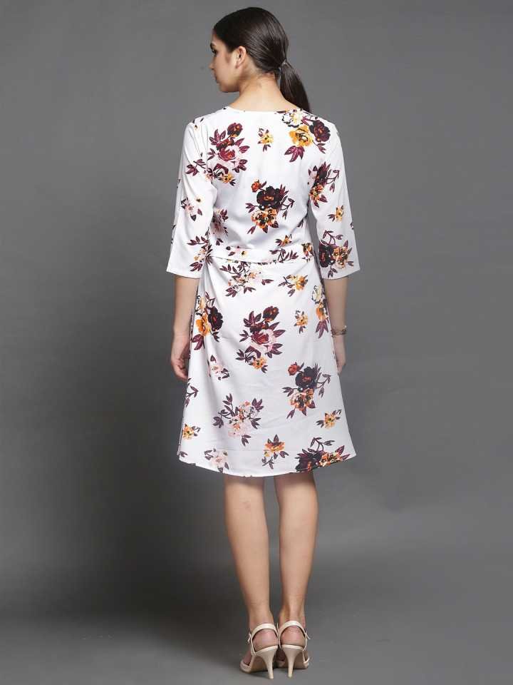 TANDUL Women A-line Multicolor Dress