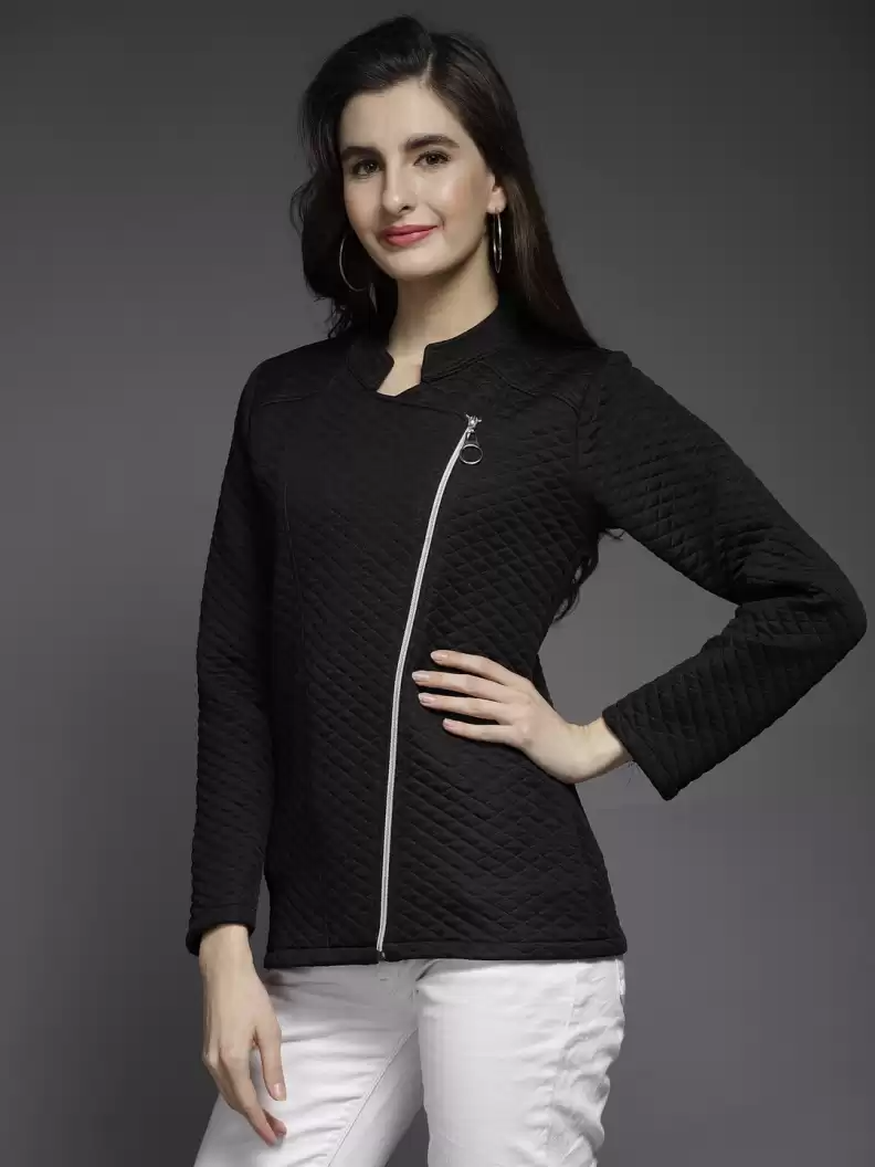 TANDUL Full Sleeve Solid Women Jacket