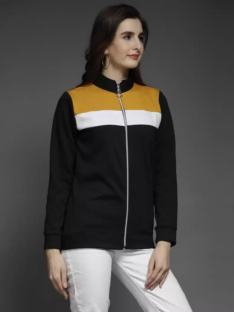 TANDUL Full Sleeve Solid Women Jacket