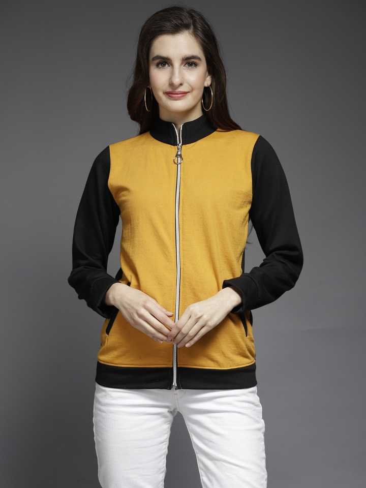 TANDUL Full Sleeve Colorblock Women Casual Jacket