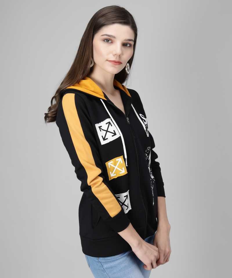 Full Sleeve Printed Women Jacket