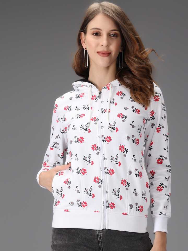 TANDUL Full Sleeve Floral Print Women Casual Jacket