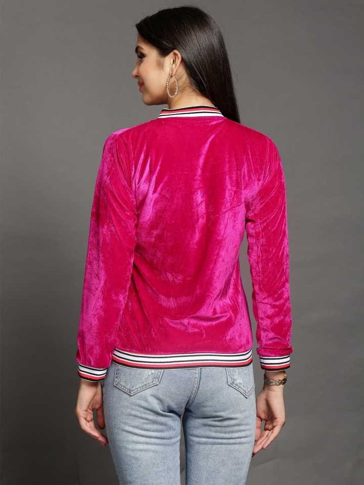 TANDUL Full Sleeve Solid Women Jacket