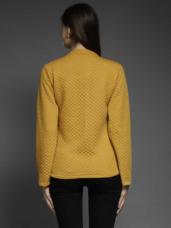 TANDUL Full Sleeve Solid Women Jacket