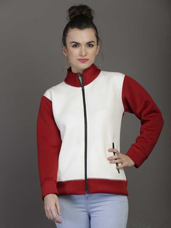 TANDUL Full Sleeve Color Block Women Jacket