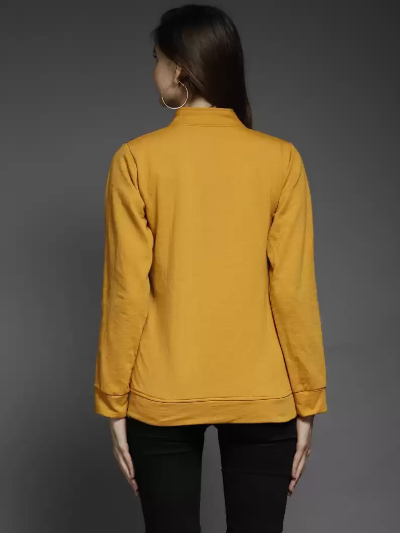 TANDUL Full Sleeve Solid Women Jacket