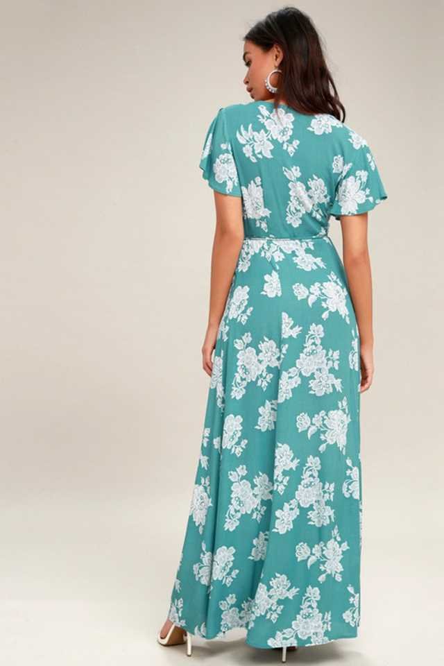 TANDUL INSTA Women A-line Green Dress