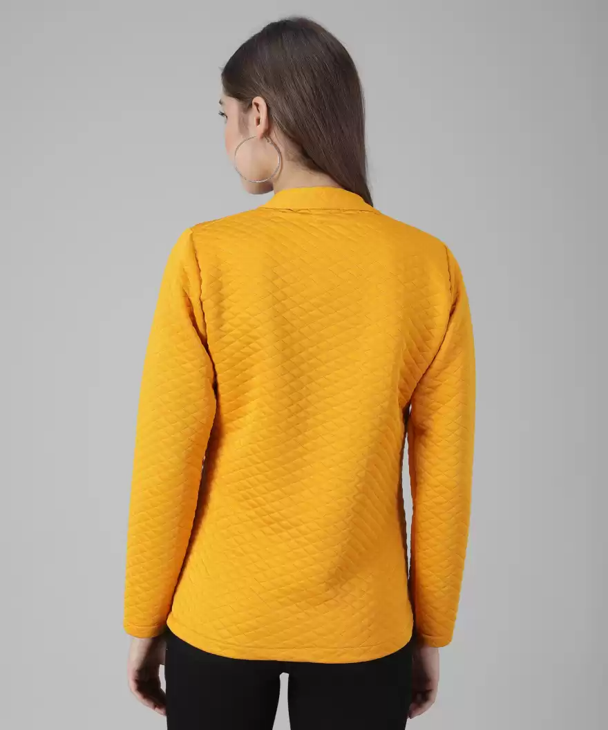 TANDUL Full Sleeve Solid Women Jacket
