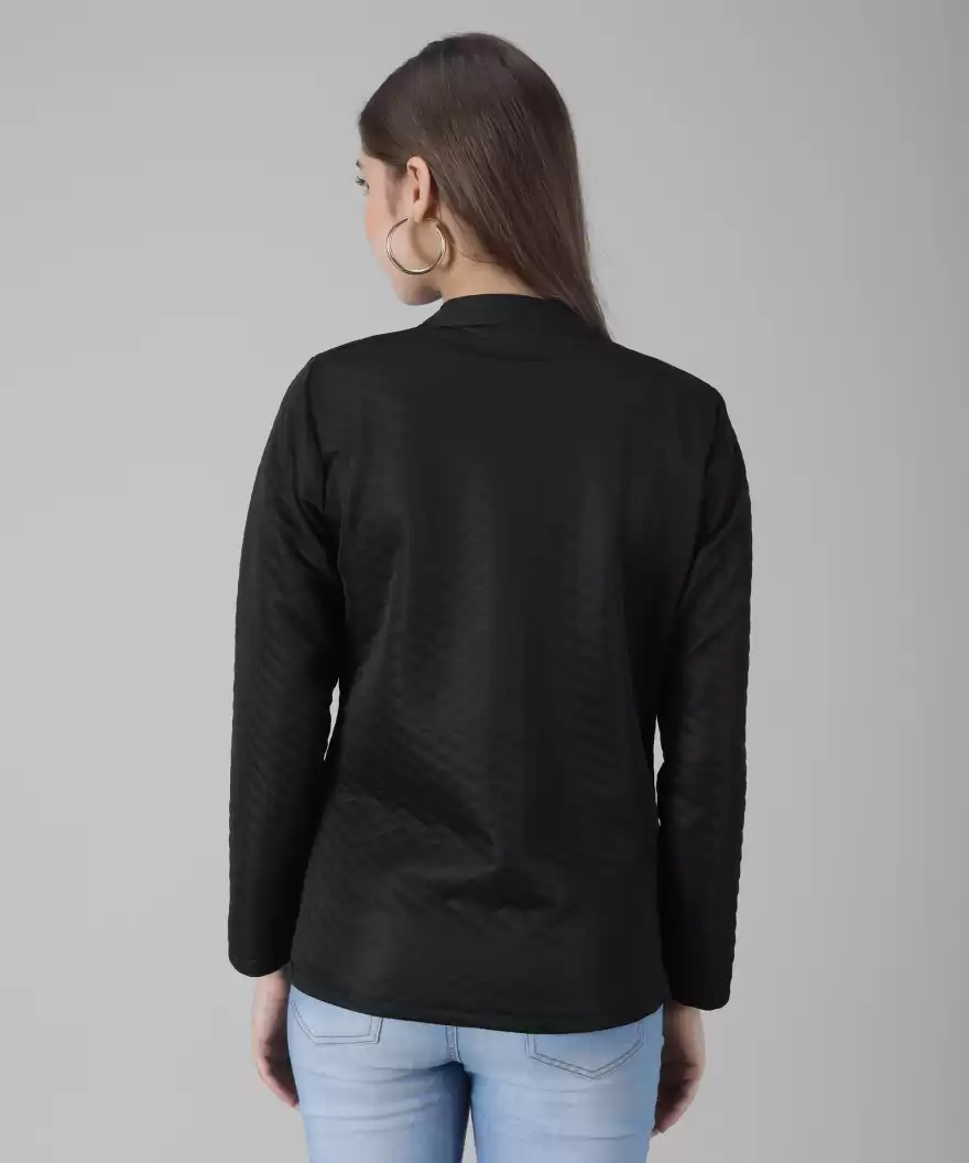 TANDUL Full Sleeve Solid Women Jacket