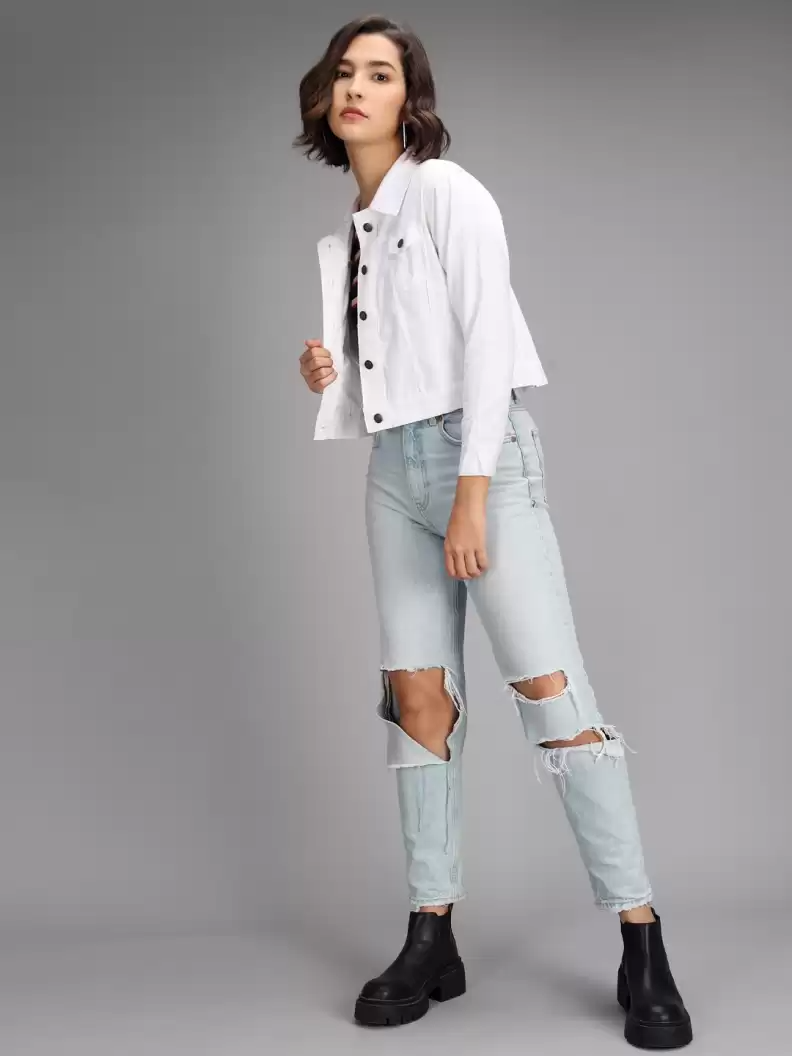 TANDUL Full Sleeve Solid Women Jacket