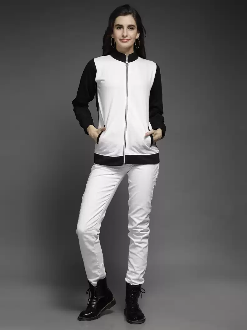 TANDUL Full Sleeve Solid Women Jacket