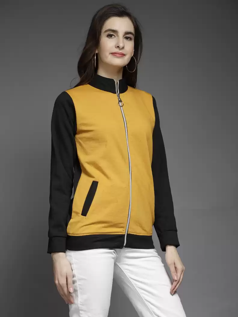 TANDUL Full Sleeve Solid Women Jacket
