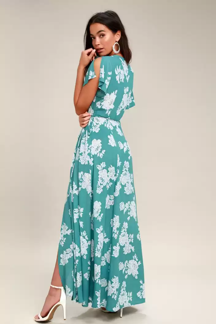 Women Maxi Multicolor Dress