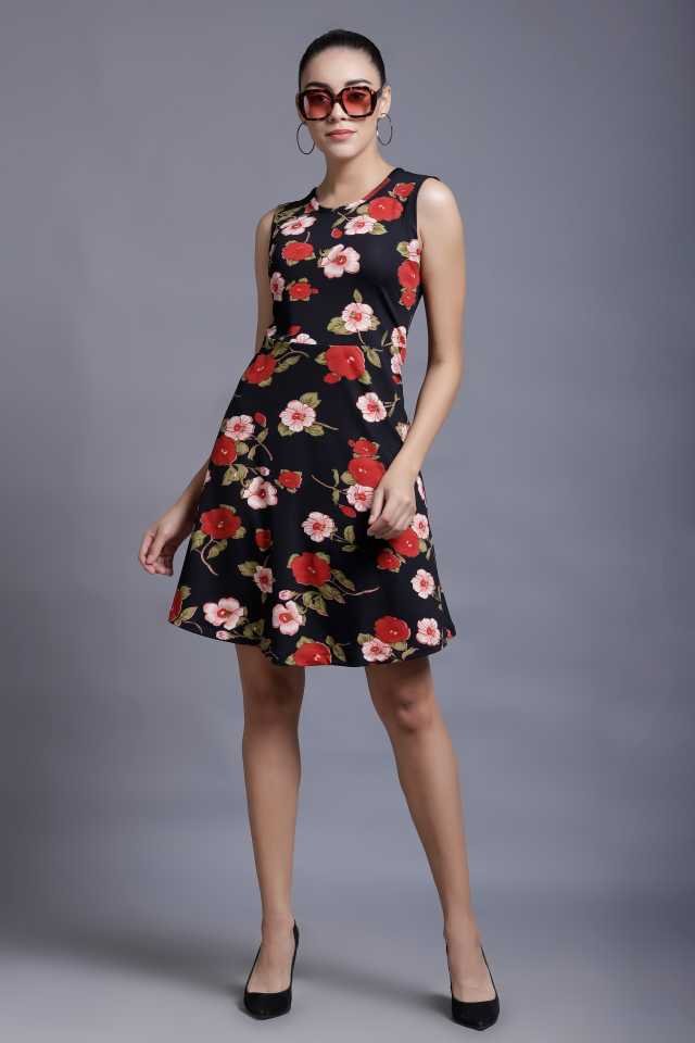 TANDUL Women A-line Multicolor Dress