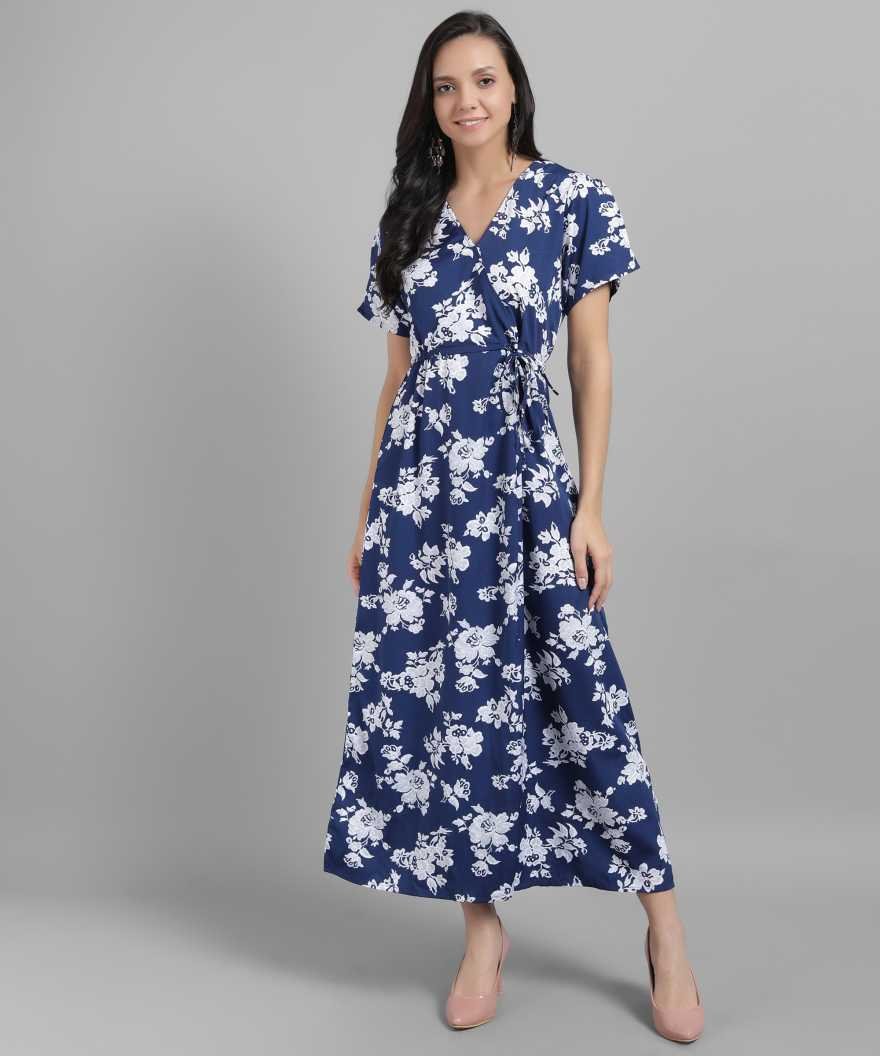 Women Maxi Multicolor Dress