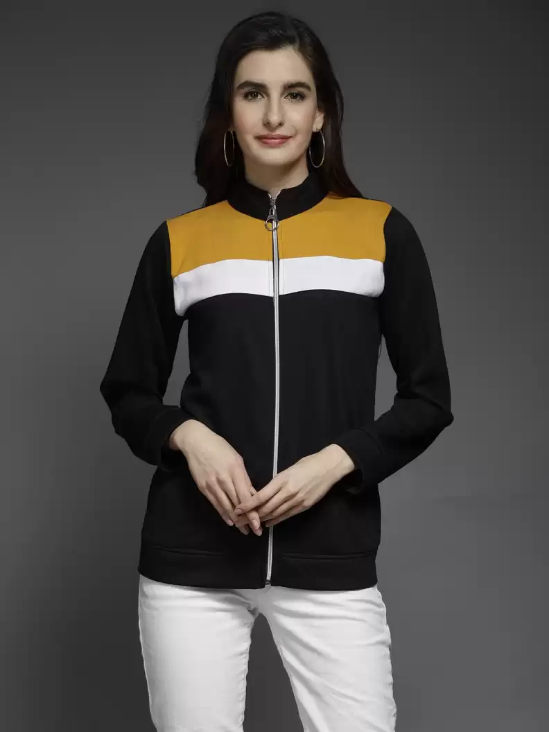 TANDUL Full Sleeve Solid Women Jacket
