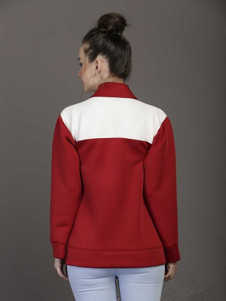 TANDUL Full Sleeve Color Block Women Jacket