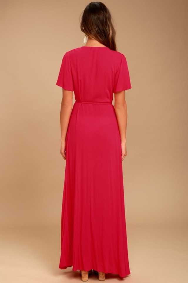 TANDUL INSTA Women Maxi Red Dress