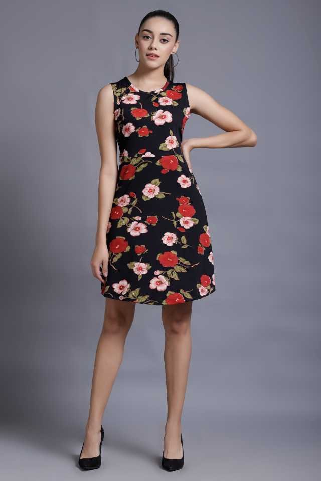 TANDUL Women A-line Multicolor Dress
