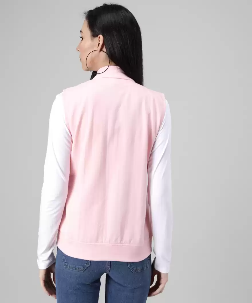 TANDUL Sleeveless Solid Women Jacket