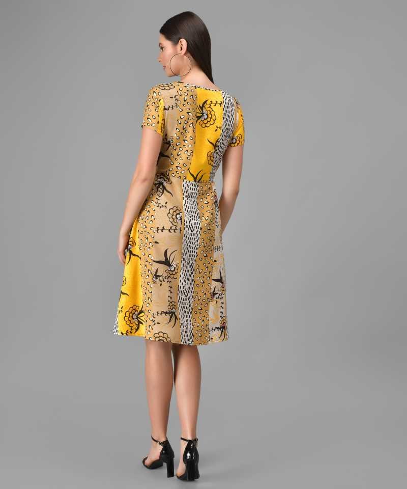 TANDUL Women A-line Multicolor Dress