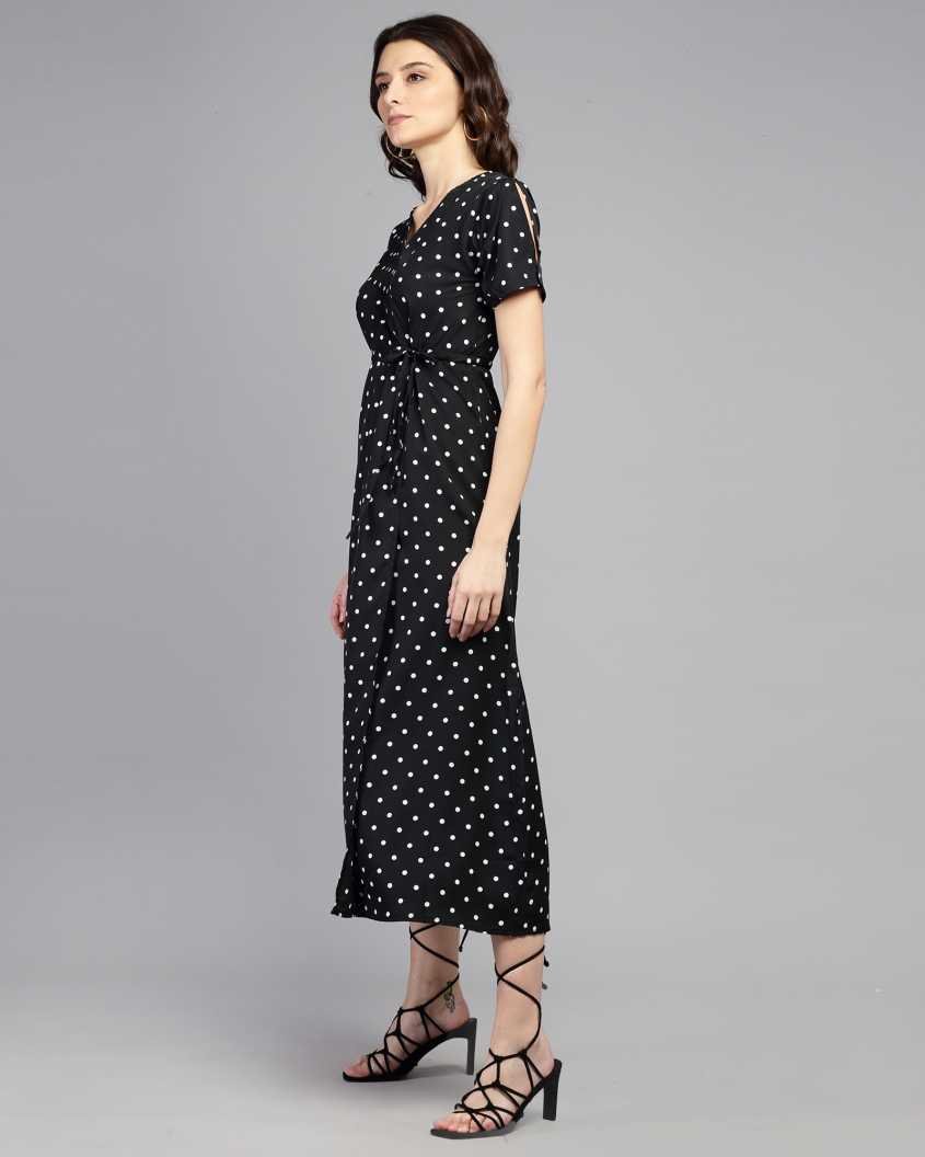 Women Maxi Black Dress