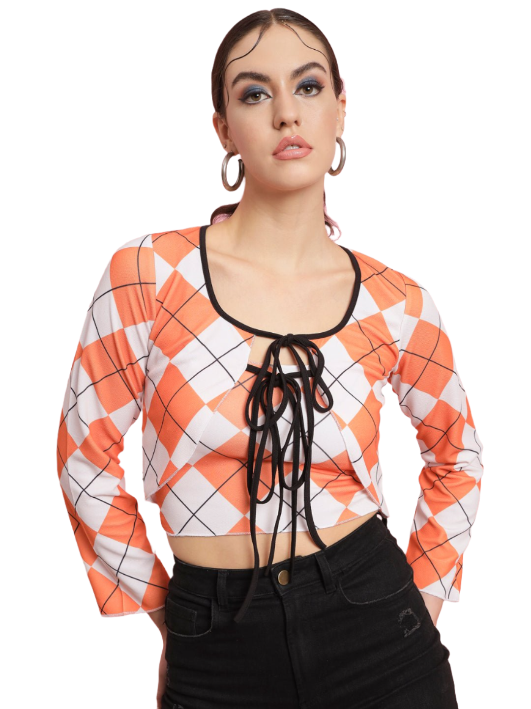 Casual Regular Sleeves Printed Women Multicolor Top