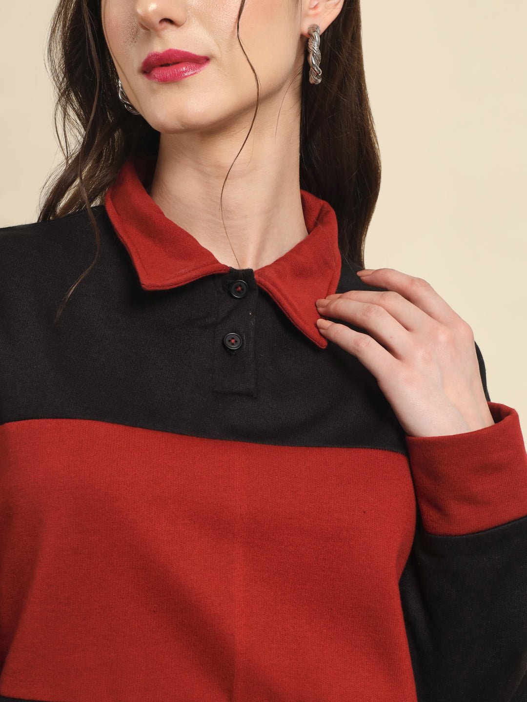 TANDUL  Women Printed Fleece Jacket