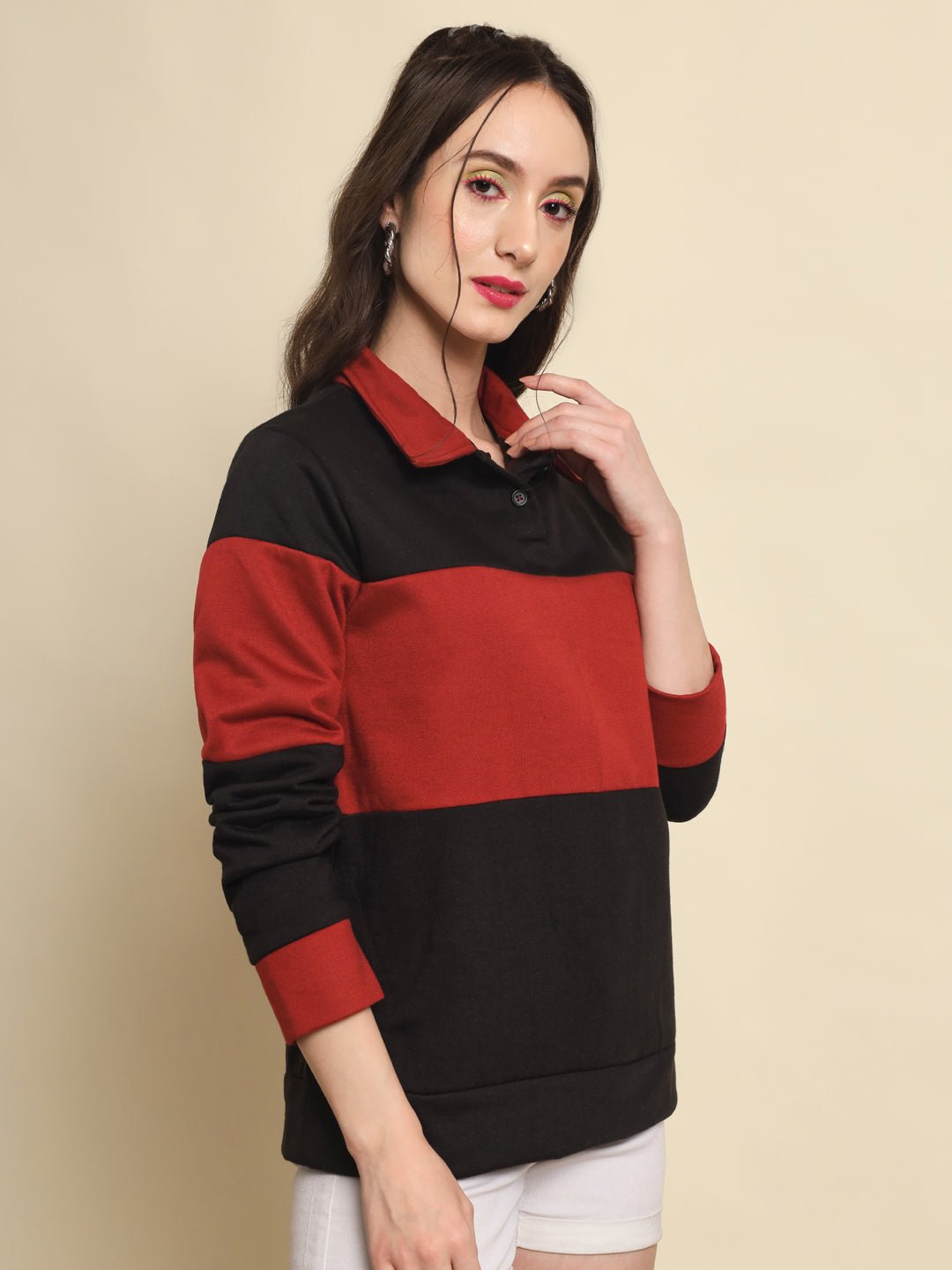 TANDUL  Women Printed Fleece Jacket