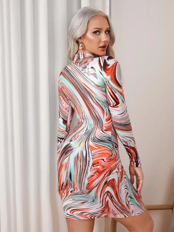 TANDUL Women Bodycon Multicolor Dress