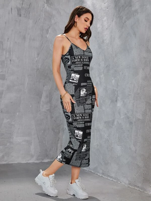 Stacked FLame Women Bodycon Multicolor Dress