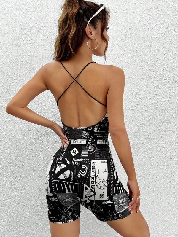 Stacked Flame Women Bodycon Multicolor Dress