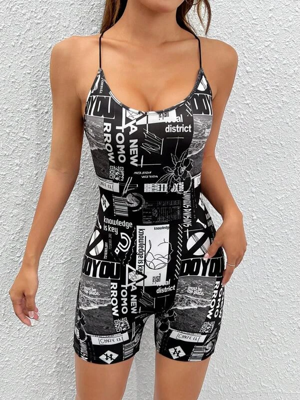 Stacked Flame Women Bodycon Multicolor Dress