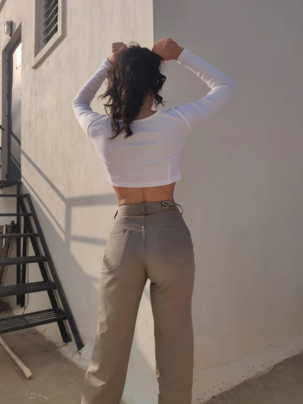 TANDUL Casual Solid Women White Top