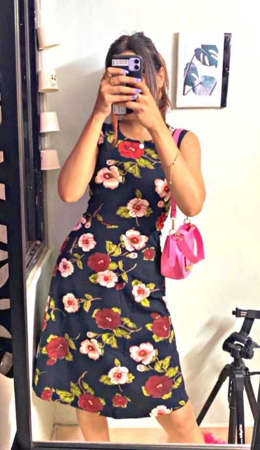 Women Bodycon Multicolor Dress