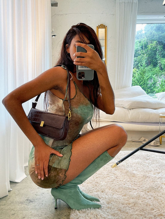 Women Bodycon Multicolor Dress