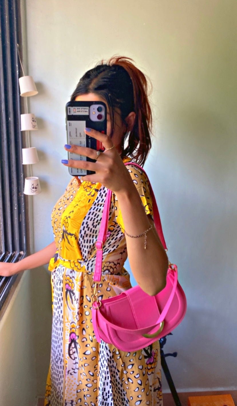 Women A-line Multicolor Dress