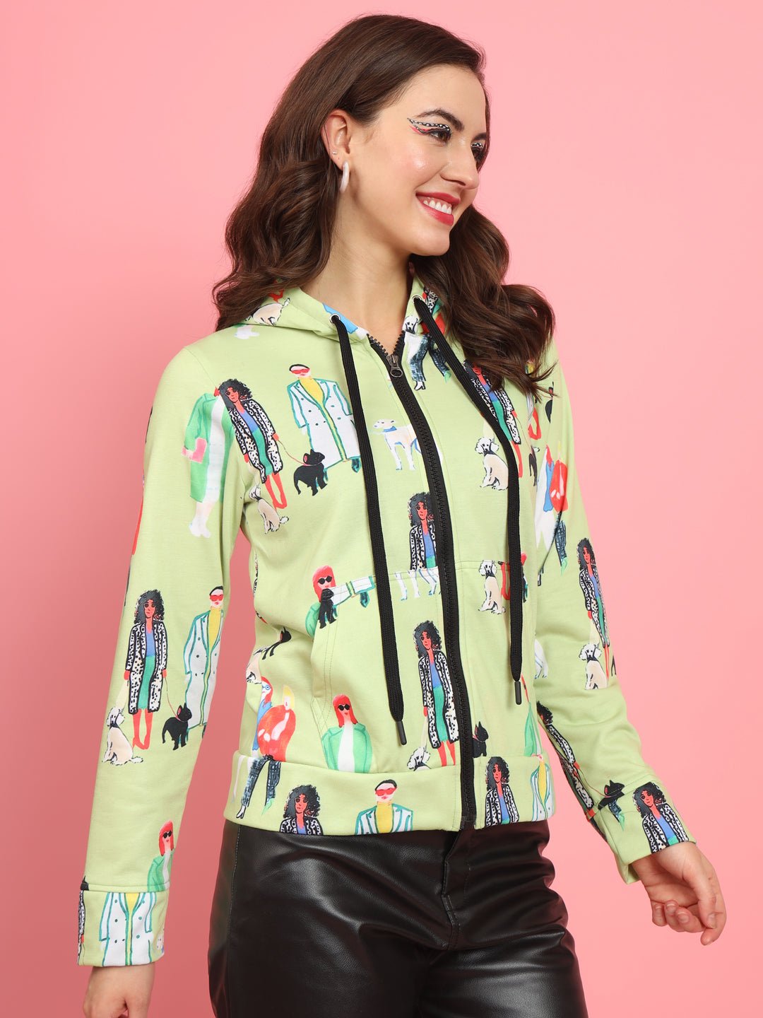TANDUL  Women Printed Casual Jacket